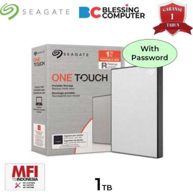 Hardisk Eksternal 1TB / Hardisk External Seagate One Touch 1TB SILVER