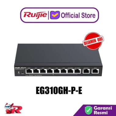 Ruijie RG-EG310GH-P-E, Router Kantor Reyee 10-Port PoE Manage Cloud