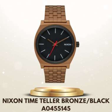 Nixon A0455145 Time Teller Bronze/Black - Jam Tangan Nixon Original