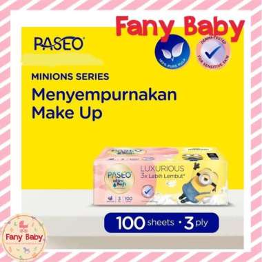 PASEO ULTRA SOFT FACIAL TISSUE 100 SHEETS