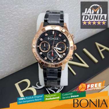 JAM BONIA ORIGINAL - BONIA BNR193 2037C CHRONOGRAPH BONIA BNR 193 2037 BONIA BNR193 - 2037C JAM TANG