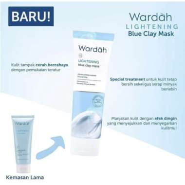 WARDAH LIGHTENING BLUE CLAY MASK 50 ML