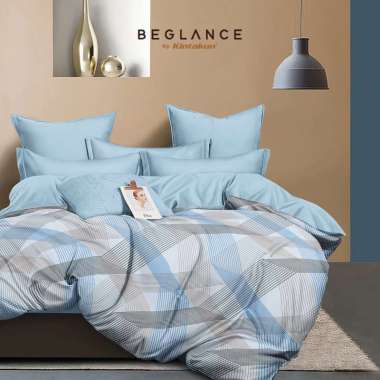 Bedcover Only / Comforter Print 160 x 240cm Beglance Microsuede Premium - Multivarian Scala