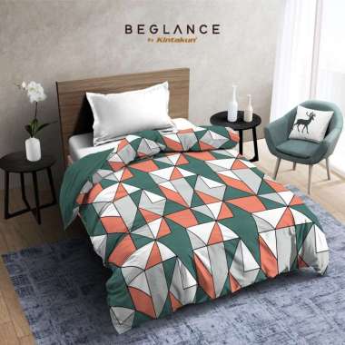 Bedcover Only / Comforter Print 160 x 240cm Beglance Microsuede Premium - Multivarian Aquilla