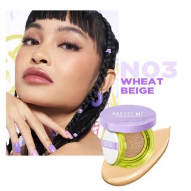 [MURAH] DAZZLE ME Better Than Filter Maxnificent Essence Cushion N03 WHEAT