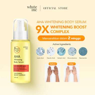 [BUNDLE] WHITEINC AHA Body Serum & Body Lotion to Whitening & Moisturising Body Serum