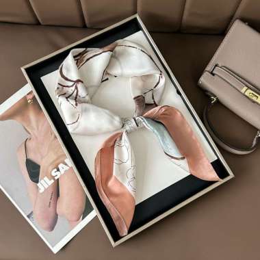 ADELINE 70x70cm Korean syal scarf leher scarf tas neck scarf 59