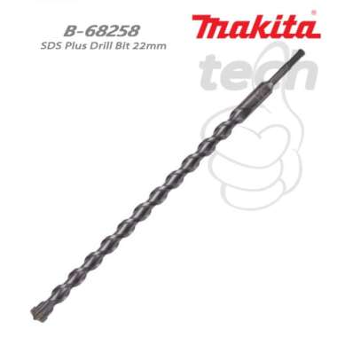 Mata Bor Tembok Beton Makita SDS Plus Drill Bit - 22mm