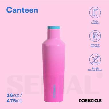 CORKCICLE Canteen 16oz - Pink Pop