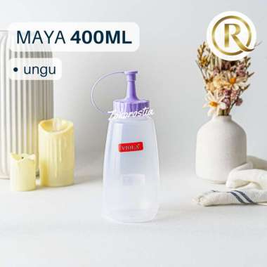 Botol Kecap Maya 400ml Plastik Viola Ungu