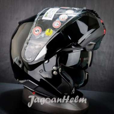 NOLAN HELM N100-5 CLASSIC N-COM 003 | GLOSSY BLACK | N1005 MODULAR L