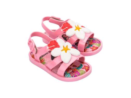 Mini Melissa SS25 Colorland + Moana Bb Pink Sandal Anak Perempuan (36145BL2960) 21