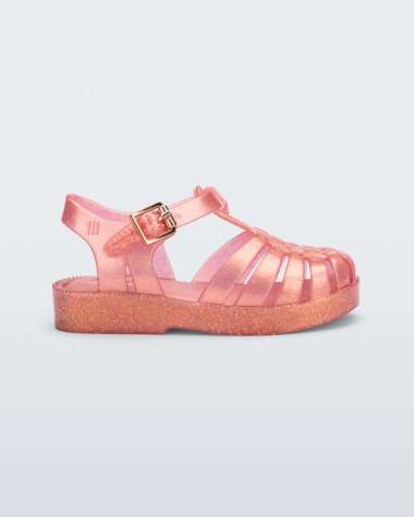 Mini Melissa SS25 Possession Shiny Bb Pearly Pink Sandal Anak Perempuan (33522BF1540) 27