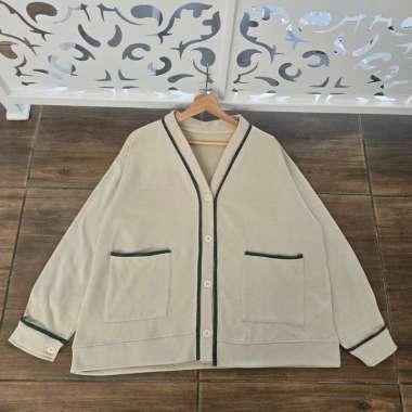 Kiukiu Alex Outer - Baju Outer Wanita - Outer Polos - Outer Simple - Outer Unisex Cewe Cowo - outer 