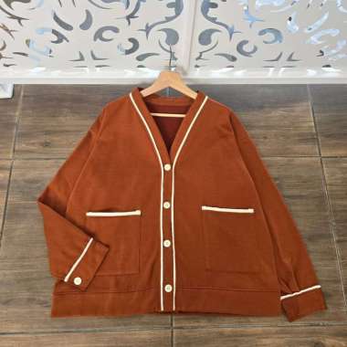 Kiukiu Alex Outer - Baju Outer Wanita - Outer Polos - Outer Simple - Outer Unisex Cewe Cowo - outer 