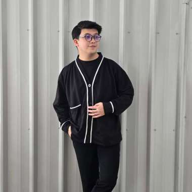 Kiukiu Alex Outer - Baju Outer Wanita - Outer Polos - Outer Simple - Outer Unisex Cewe Cowo - outer 