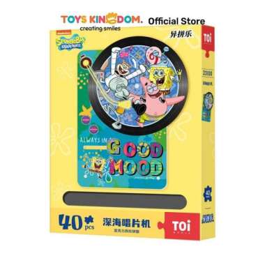 Toys Kingdom Toi Spongebob Squarepants Puzzle Deep Sea Set 40 Pcs 23100 - Mix kids toy toys mainan s