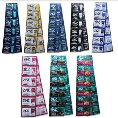 Zinc rencengan renteng sachet hijau