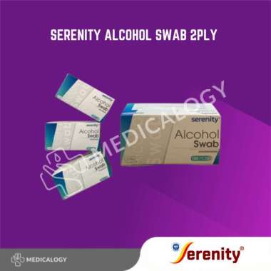 Serenity Alcohol swab 2ply