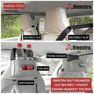Headrest Calya Sigra Brio Satya Wuling Binguo Tisu Box Wuling Air Ev Sarung Jok Sport Jok Pocong Tis