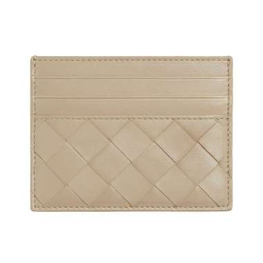 [12.12 Dealcember] Bottega Veneta Intrecciato Card Case Ecru Glacier Multi