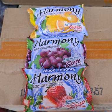 3 pcs sabun mandi HARMONY (randem) Sabun wangi segar buah