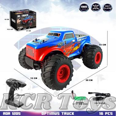 Optimus Monster Truck RC Offroad 4X4 4WD Buggy Rock Crawler Mainan Anak Mobil Remote Control RADAR R