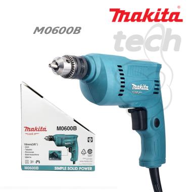 Mesin Bor Tangan Listrik Kayu Besi 10mm Makita M0600B M0600 B