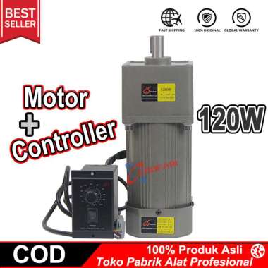 Speed Control Motor Gearbox 120W A