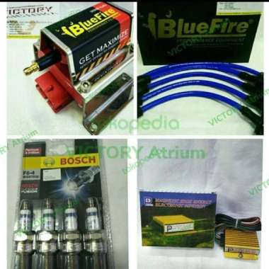 Paket Koil Coil Kabel Busi cdi Kijang carbu Karbu Efi 1800 Corolla dX
