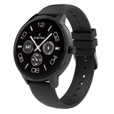 Original 100%!! Digitec Smart Watch VENUS Jam Tangan Unisex Digital Smartwatch Black garansi Resmi 1