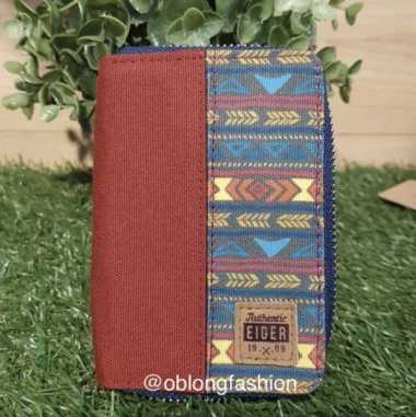 Eiger Nativa Dompet Retsleting Wanita - Teracota