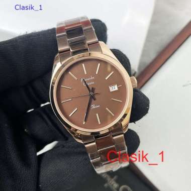 Original 100%!! Jam Alexandre Christie Wanita AC 2839 AC2839 Brown Rosegold Garansi Resmi 1 Tahun
