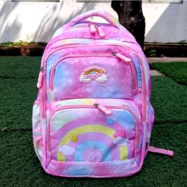 Tas Sekolah Anak Perempuan Tas Anak Perempuan Tas Sekolah Silvergirl - Pelangi Pink Pelangi Pink