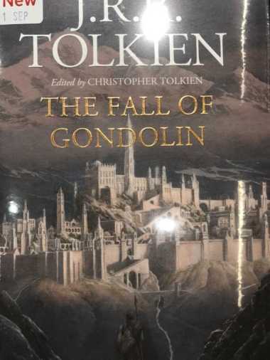 Jrr Tolkien The Fall Of Gondolin Hardcover