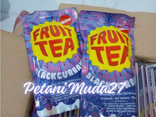 Fruit Tea Blackcurrant 200ML - Minuman Segar Dan Nikmat