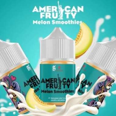 [FREEBASE 60ML] AMERICAN FRUITY MELON SMOOTHIES BY R57 X JVP 6MG 2024