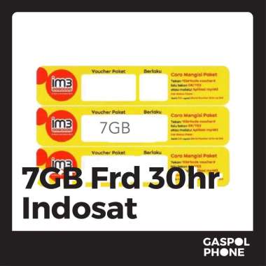 Voucher Indosat Freedom 7GB 30 Hari Jateng Kuota Data Internet