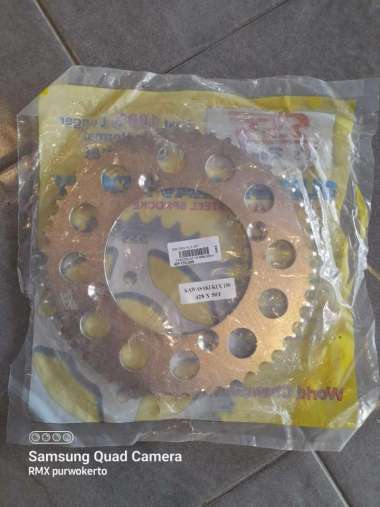 Gir Belakang Kawasaki KLX150 Ukuran 50