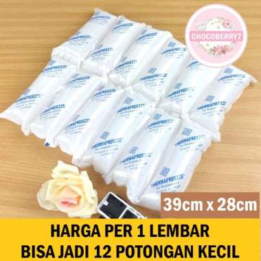 Thermafreeze Dry Ice Gel Lembaran Ice Pack Pendingin Makanan Frozen Food Cooler Box Freezer THERMAFR