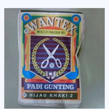 Wantex Wantek Pewarna Baju HIJAU KHAKI