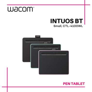 PEN TABLET WACOM INTUOS CTL-4100WL BLUETOOTH SMALL hijau