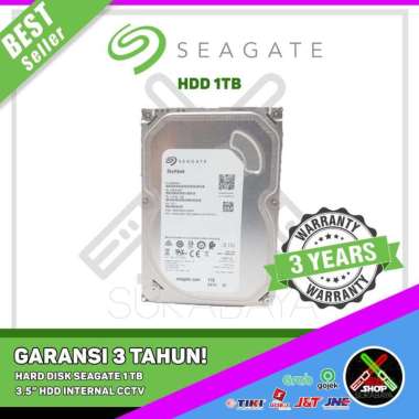 HDD Seagate Skyhawk 1TB 3,5inch - HDD INTERNAL CCTV - Garansi 3 Tahun