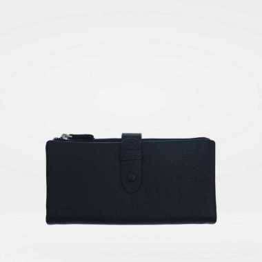 Dompet Wanita Elizabeth Leather Wallet 0724-0086 Black