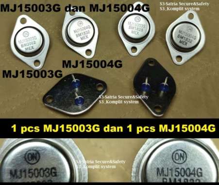 MJ15003G MJ15004G Transistor MJ15003 MJ15004 Jengkol MJ 15003 15004 G