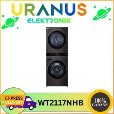 MESIN CUCI LG WT2117NHB WASHTOWER 21KG DRYER 17KG INVERTER