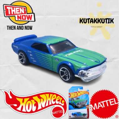 Hotwheels Mobil Sedan Balap 69 Ford Mustang Boss 302 Falken Lot Q 2023 Then And Now