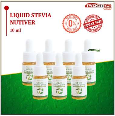 Nutiver Organic Liquid Stevia | Gula Stevia Cair Organik