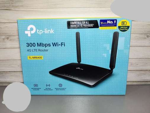 TPLINK WIRELESS 4G LTE ROUTER MR 6400 MR6400 GARANSI TP-LINK