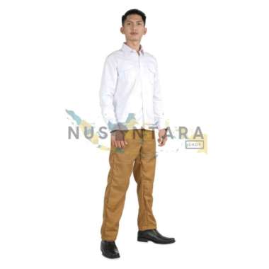 Setelan Seragam Pns Lengan Panjang Seragam Pns Putih Kemeja Pdh Putih kemeja pdh pjg XL